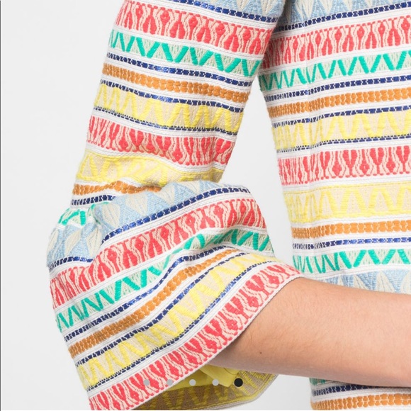 Alice + Olivia Kidman embroidered colorful jacket - Picture 4 of 12